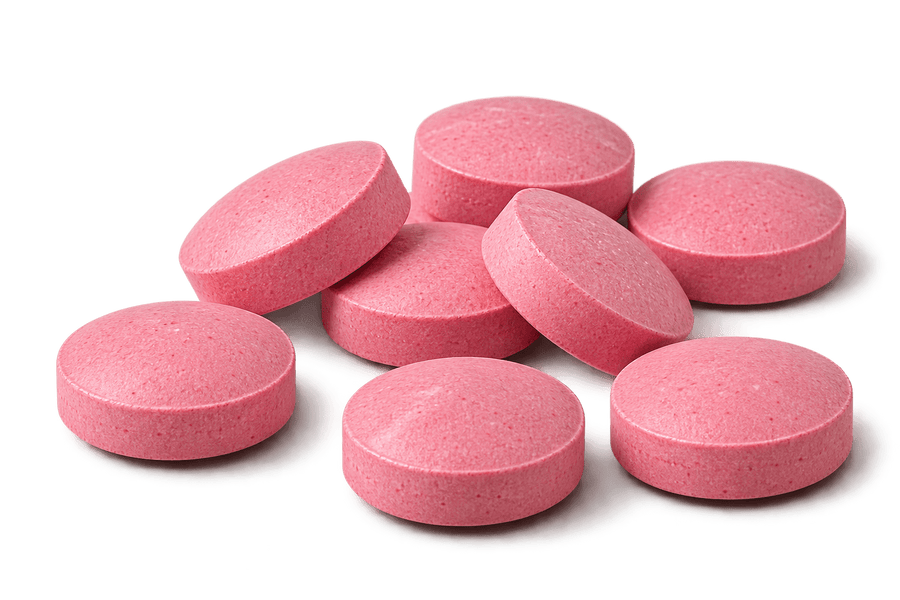 Tabletas rosas de Dolo Flex Relax